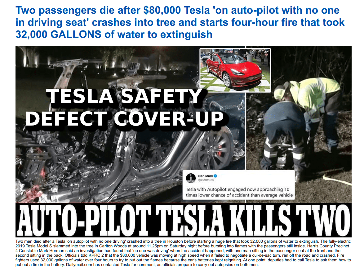 TESLA-KILLS-MORE-PEOPLE
Keywords: Rare Earth Mines Of Afghanistan, New America Foundation Corruption, Obama, Obama Campaign Finance, Obama FEC violations, Palo Alto Mafia, Paypal Mafia, Pelosi Corruption, Political bribes, Political Insider,  Eric Schmidts Sex Penthouse, SEC Investigation