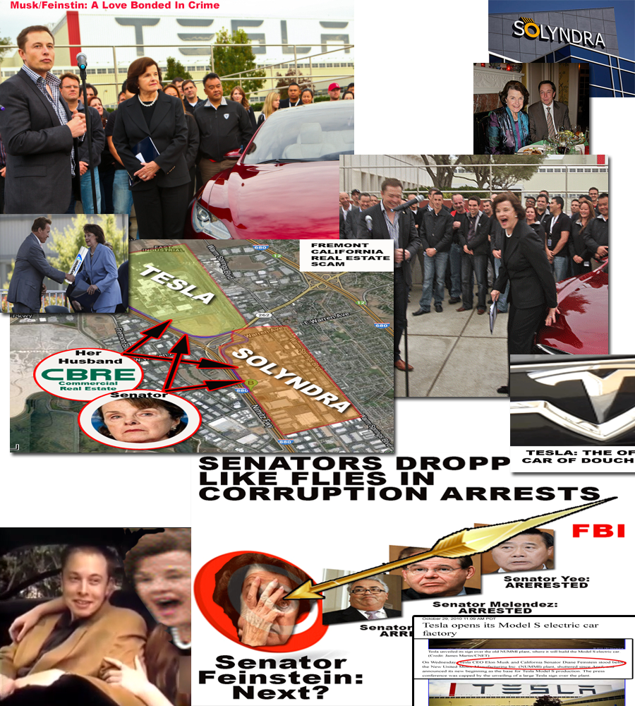 Tesla car fires under investigation
Keywords: Rare Earth Mines Of Afghanistan, New America Foundation Corruption, Obama, Obama Campaign Finance, Obama FEC violations, Palo Alto Mafia, Paypal Mafia, Pelosi Corruption, Political bribes, Political Insider,  Eric Schmidts Sex Penthouse, SEC Investigation