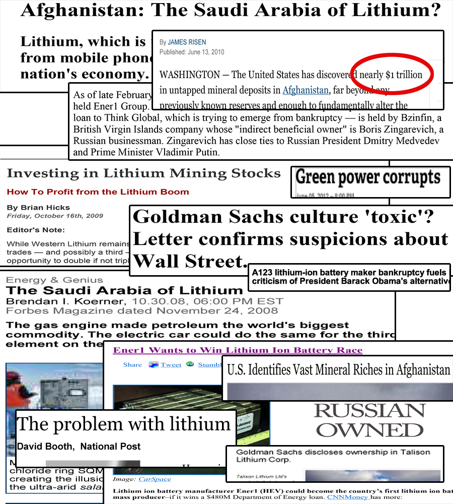 lithiumcombvo
Keywords: Rare Earth Mines Of Afghanistan, New America Foundation Corruption, Obama, Obama Campaign Finance, Obama FEC violations, Palo Alto Mafia, Paypal Mafia, Pelosi Corruption, Political bribes, Political Insider,  Eric Schmidts Sex Penthouse, SEC Investigation