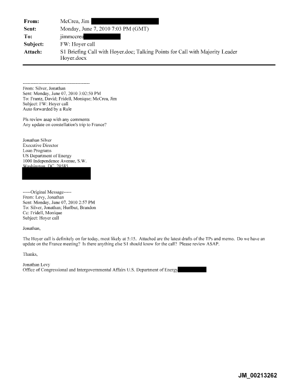 Appendix-II-276 DEPT OF ENERGY CORRUPTION
Keywords: Rare Earth Mines Of Afghanistan, New America Foundation Corruption, Obama, Obama Campaign Finance, Obama FEC violations, Palo Alto Mafia, Paypal Mafia, Pelosi Corruption, Political bribes, Political Insider,  Eric Schmidts Sex Penthouse, SEC Investigation