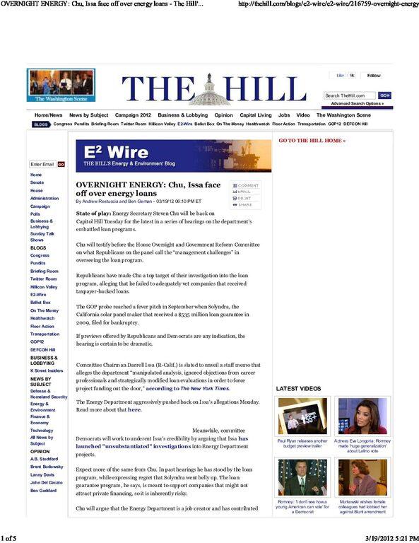 DEPT-OF-ENERGY-GREEN-CROOK-MANIPULATED-CONGRESS-STEVEN-CHU-TECH-MOBSTER-face-off-over-energy-loans-copy-pdf
Keywords: Rare Earth Mines Of Afghanistan, New America Foundation Corruption, Obama, Obama Campaign Finance, Obama FEC violations, Palo Alto Mafia, Paypal Mafia, Pelosi Corruption, Political bribes, Political Insider,  Eric Schmidts Sex Penthouse, SEC Investigation