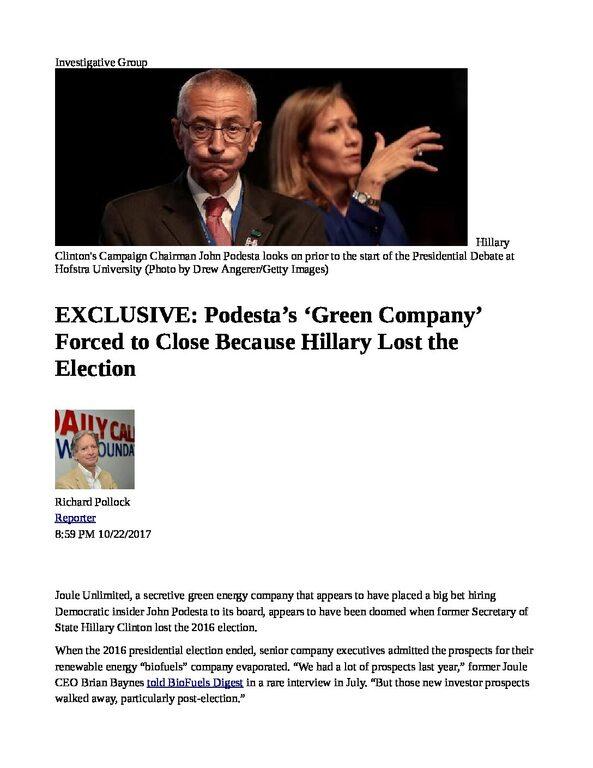 Podesta___s-___Green-Company___-Forced-to-Close-pdf
Keywords: Rare Earth Mines Of Afghanistan, New America Foundation Corruption, Obama, Obama Campaign Finance, Obama FEC violations, Palo Alto Mafia, Paypal Mafia, Pelosi Corruption, Political bribes, Political Insider,  Eric Schmidts Sex Penthouse, SEC Investigation