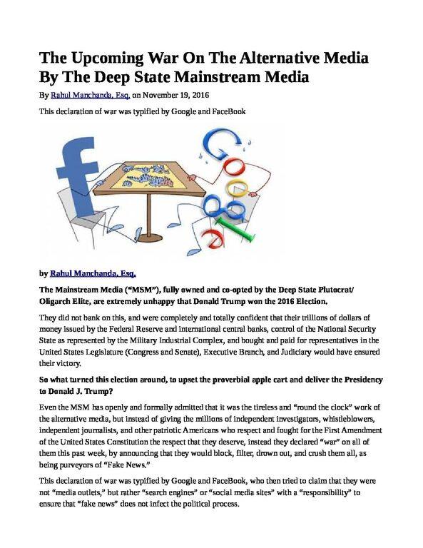 GOOGLE-AND-FACEBOOK-RIG-THE-NEWS-pdf
Keywords: Rare Earth Mines Of Afghanistan, New America Foundation Corruption, Obama, Obama Campaign Finance, Obama FEC violations, Palo Alto Mafia, Paypal Mafia, Pelosi Corruption, Political bribes, Political Insider,  Eric Schmidts Sex Penthouse, SEC Investigation