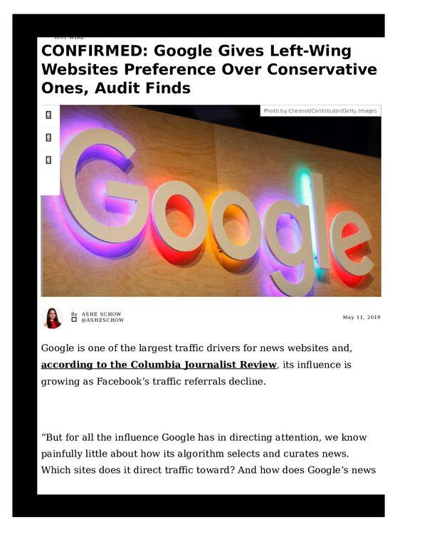 CONFIRMED_-Google-Gives-Left-Wing-Websites-Preference-Over-Conservative-Ones-Audit-Finds-pdf
Keywords: Rare Earth Mines Of Afghanistan, New America Foundation Corruption, Obama, Obama Campaign Finance, Obama FEC violations, Palo Alto Mafia, Paypal Mafia, Pelosi Corruption, Political bribes, Political Insider,  Eric Schmidts Sex Penthouse, SEC Investigation