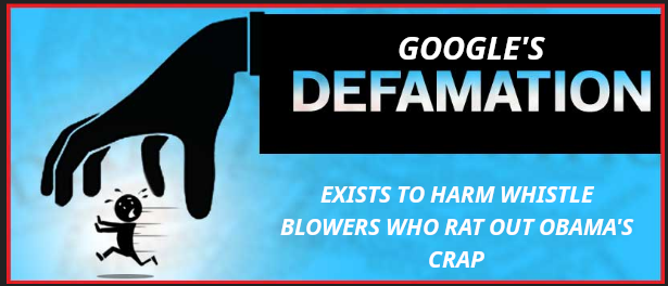 GOOGLES DEFAMATION ATTACKS ON CITIZENS GOOGLE EXISTS TO MANIPULATE POLITICS
Keywords: Rare Earth Mines Of Afghanistan, New America Foundation Corruption, Obama, Obama Campaign Finance, Obama FEC violations, Palo Alto Mafia, Paypal Mafia, Pelosi Corruption, Political bribes, Political Insider,  Eric Schmidts Sex Penthouse, SEC Investigation