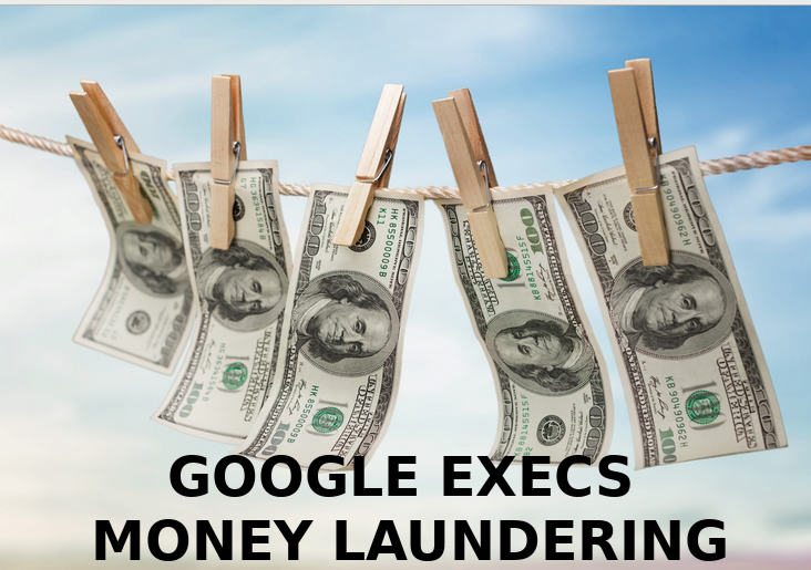 GOOGLE EXECS MONEY LAUNDERING SCHEMES
Keywords: Rare Earth Mines Of Afghanistan, New America Foundation Corruption, Obama, Obama Campaign Finance, Obama FEC violations, Palo Alto Mafia, Paypal Mafia, Pelosi Corruption, Political bribes, Political Insider,  Eric Schmidts Sex Penthouse, SEC Investigation