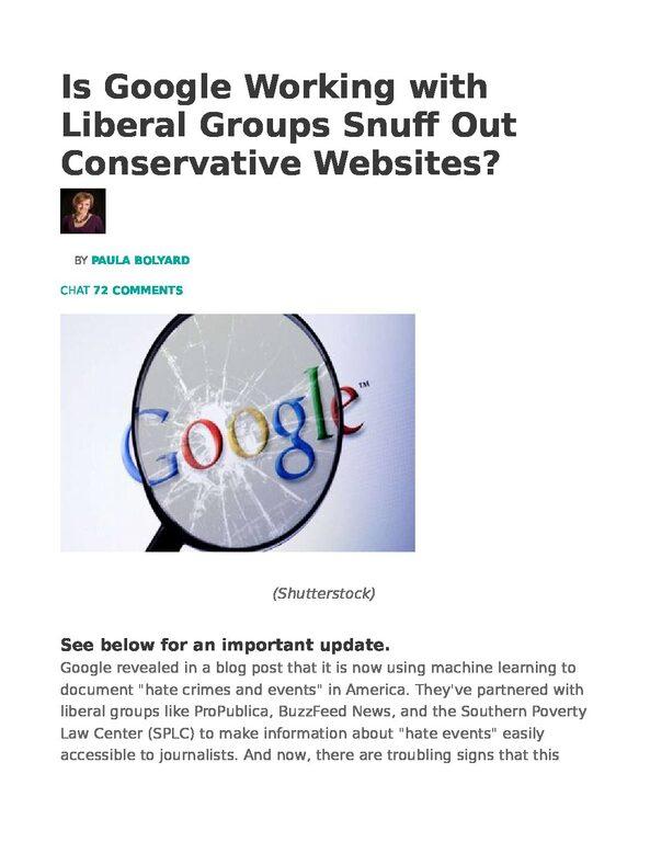 Is-Google-Working-with-Liberal-Groups-Snuff-Out-Conservative-Websites_-pdf
Keywords: Rare Earth Mines Of Afghanistan, New America Foundation Corruption, Obama, Obama Campaign Finance, Obama FEC violations, Palo Alto Mafia, Paypal Mafia, Pelosi Corruption, Political bribes, Political Insider,  Eric Schmidts Sex Penthouse, SEC Investigation