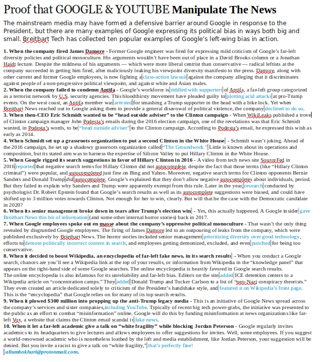 PROOF THAT GOOGLE RIGS ELECTIONS AND NEWS
Keywords: Rare Earth Mines Of Afghanistan, New America Foundation Corruption, Obama, Obama Campaign Finance, Obama FEC violations, Palo Alto Mafia, Paypal Mafia, Pelosi Corruption, Political bribes, Political Insider,  Eric Schmidts Sex Penthouse, SEC Investigation