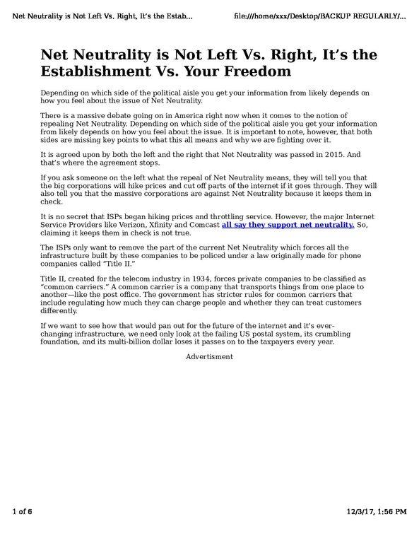 Net-Neutrality-is-Not-Left-Vs.-Right-It___s-the-Establishment-Vs.-Your-Freedom-pdf
Keywords: Rare Earth Mines Of Afghanistan, New America Foundation Corruption, Obama, Obama Campaign Finance, Obama FEC violations, Palo Alto Mafia, Paypal Mafia, Pelosi Corruption, Political bribes, Political Insider,  Eric Schmidts Sex Penthouse, SEC Investigation